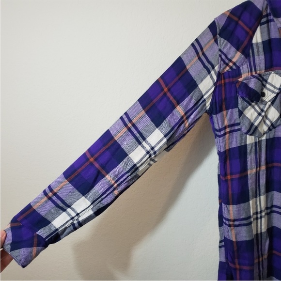 Rails button down plaid flannel longsleeve shirt - Picture 3 of 4